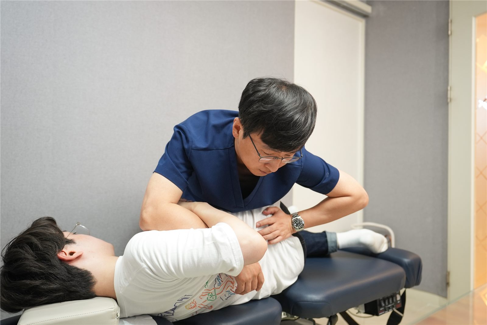 울산 정한의원 추나요법 치료 모습